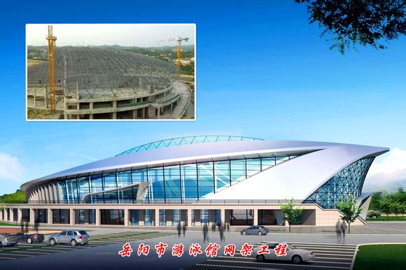 朝阳游泳池网架